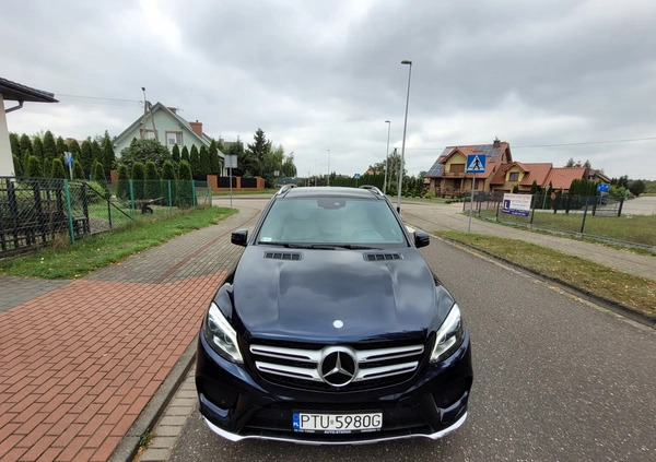 Mercedes-Benz GLE cena 149900 przebieg: 270000, rok produkcji 2016 z Turek małe 781